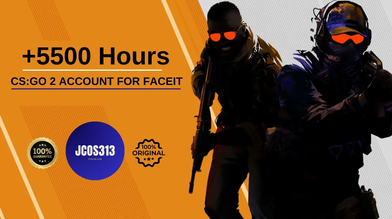 🔵 CS 2 ⸱ NoPrime 🔴 FaceIT Ready 🟡 All Details Changeable 🟡 5523