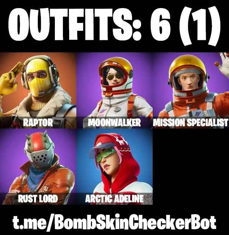 ❤️6 SKINS❤️96 COSMETICS❤️TAKE THE L❤️RAPTOR❤️ARCTIC ADELINE❤️RUST BUCEKT❤️ICE BREAKER❤️CAN PLAY ON PSN❤️XBOX❤️PC❤️NINTENDO❤️MOBILE❤️150 VBUCKS❤️FULL EMAIL ACCESS❤️