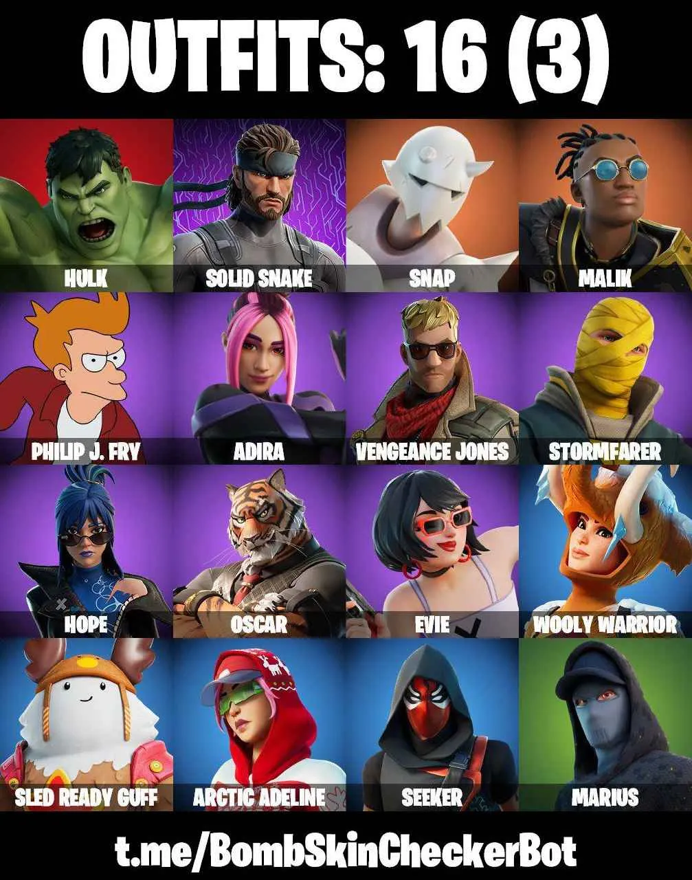 ❤️16 SKINS❤️EVIE❤️HOPE❤️ARCTIC ADELINE❤️SNAP❤️MALIK❤️OSCAR❤️MARIUS❤️PEPPERMINT PICK❤️ASTROWORLD CYCLONE❤️CAN PLAY ON PSN❤️XBOX❤️PC❤️NINTENDO❤️MOBILE❤️200 VBUCKS❤️FULL EMAIL ACCESS❤️