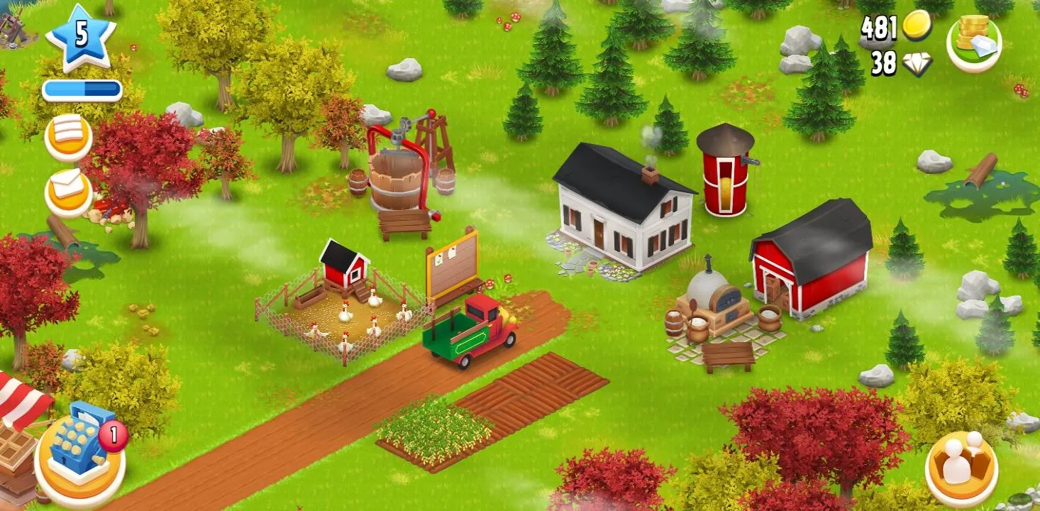 Level 5 ⭐ 50 Barn ⭐ 50 Silo 💎 38 Diamonds ✅ Original Email ⚡ Instant Delivery