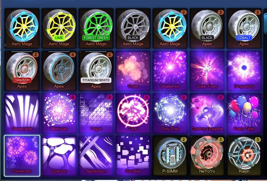 STOCK514 Titanium White Octane, Fennec, Black & Titanium White Tactical Nuke, Apex, 250 Chests, Painted Cars, Big Inventory (G)