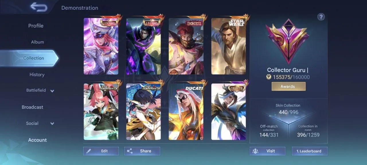 ML526 Legend Freya Alucard Star Wars Alucard Ducati Lancelot Benedetta Exorcists Granger Aspirants 440 Skins