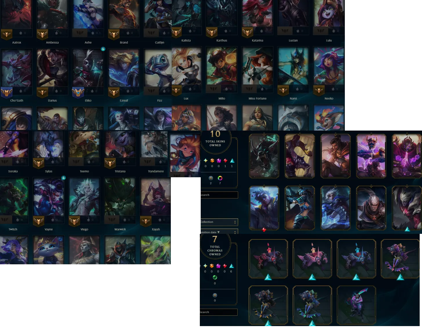 Grandmaster MMRπ₯Master 100LP 81%WR Handleveledπ+27/-14LP Gainsπ19K BE 46Champs 10Skins + LOOTβ
Lifetime Ownership Guarantee - Never Taken Back