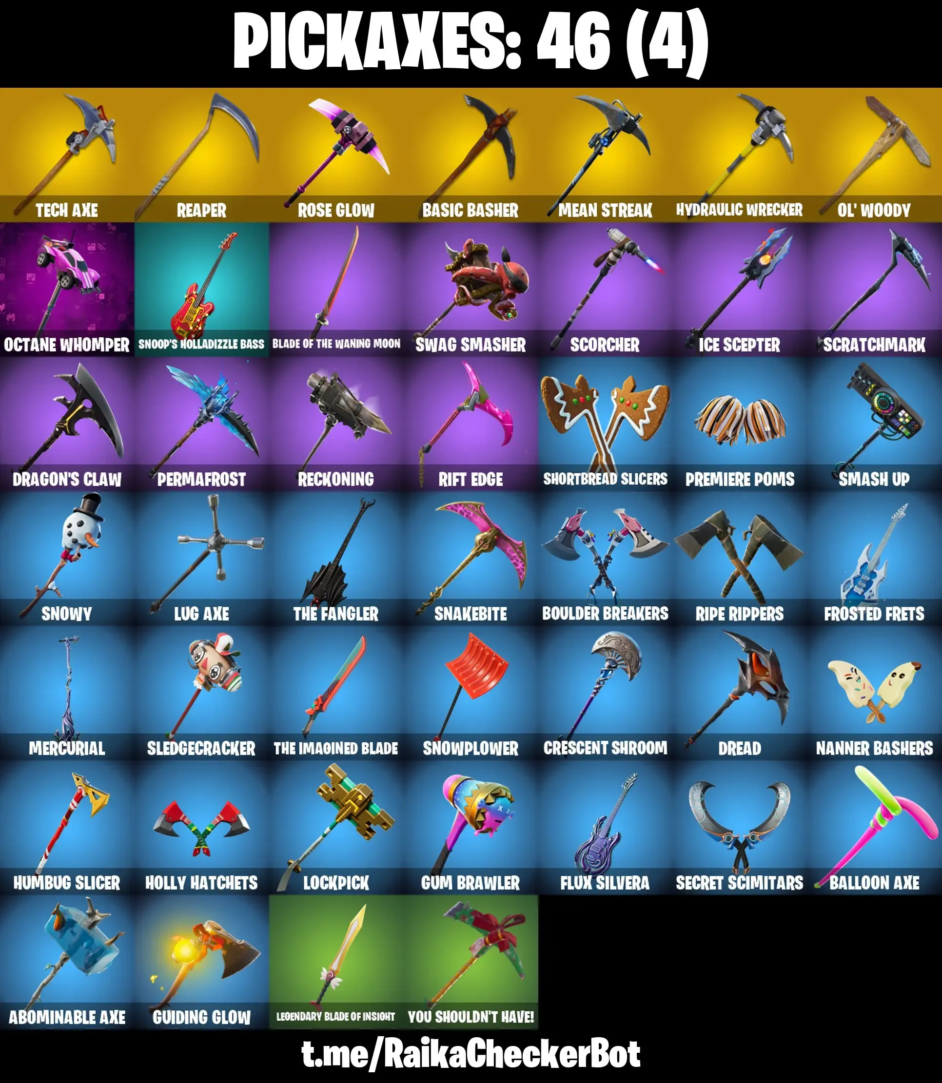[PC/PSN/XBOX] 46 skins | OG STW | Rogue Agent | Rox (Stage 5) | Zenith (Stage 4) | Ice King (Gold) | Lynx (Stage 3 ⸱ No Ponytail) | Hybrid (Stage 4) | Drift Stage 5 | Ragnarok (No Shoulder Pad) | Calamity Stage 5 | Black Werewolf | Blackheart (Stage 8)