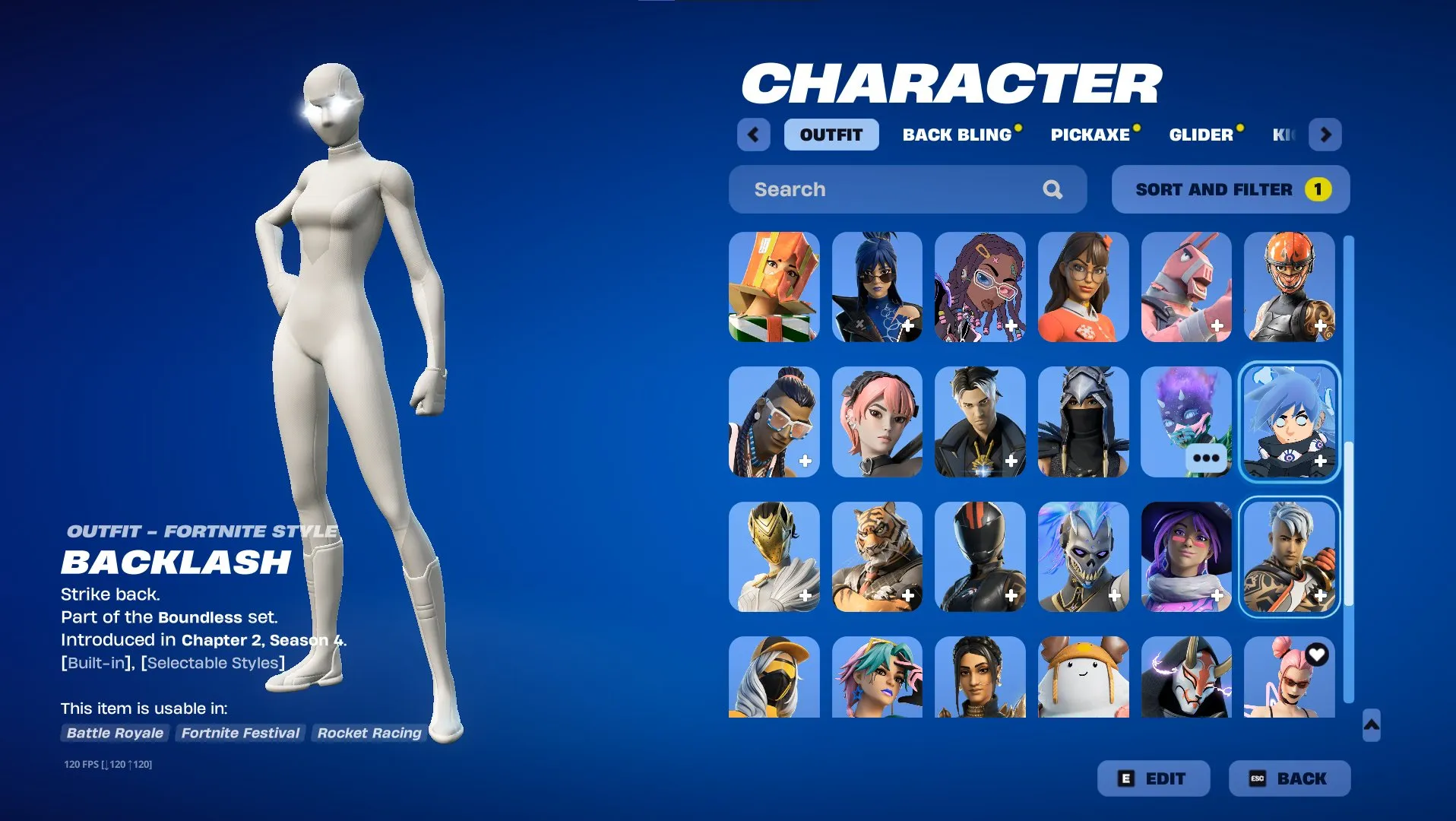 F1018 Backlash, Spider-Man, Star Wand | 65 Skins Included 