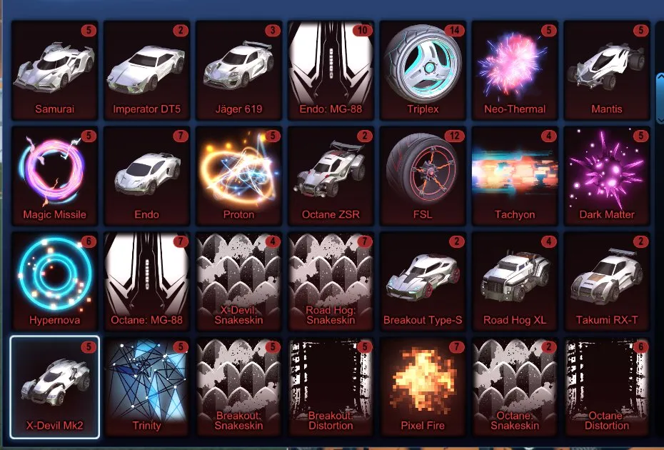 STOCK505 //TW Octane, Fennec, Black Splash, Apex Wheels, Aero Mage Painted, Multiple Black Market Decals