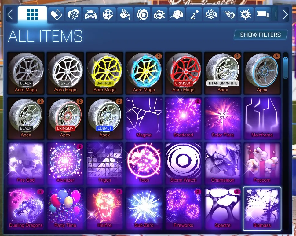 STOCK492  //TW Octane, Fennec, Full Apex Set, Mainframe, Fire God, Shattered, Solar Flare, 263 Exotic Drops