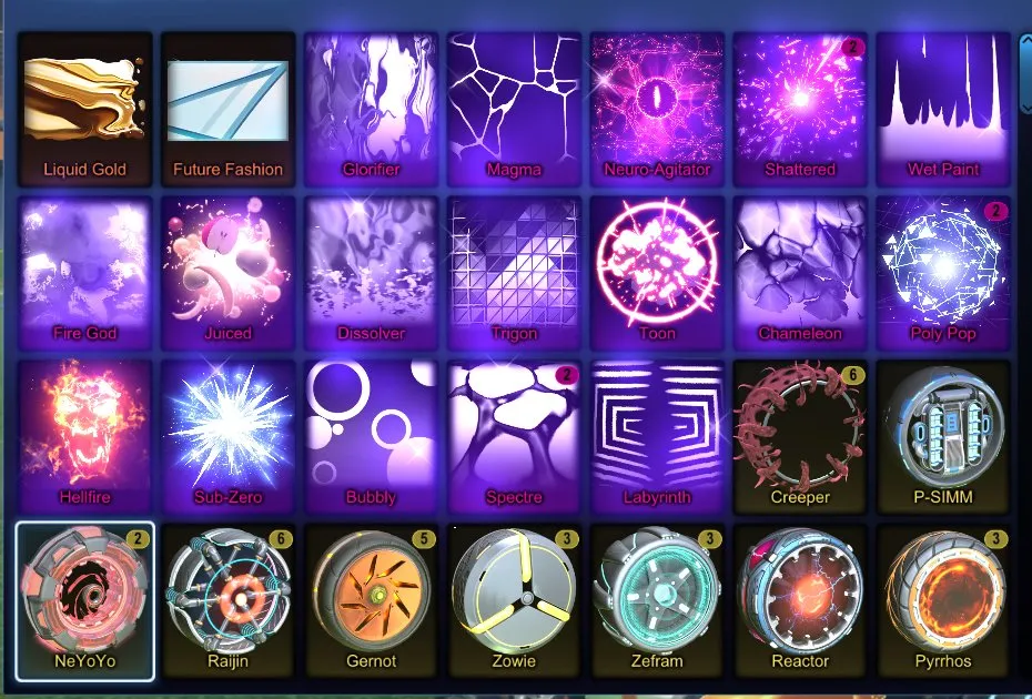 STOCK762 //Epic ACC with Fennec, 30+ Painted Cars, 20 Black Markets, Titanium White Standard, Reaper Wheels (K)