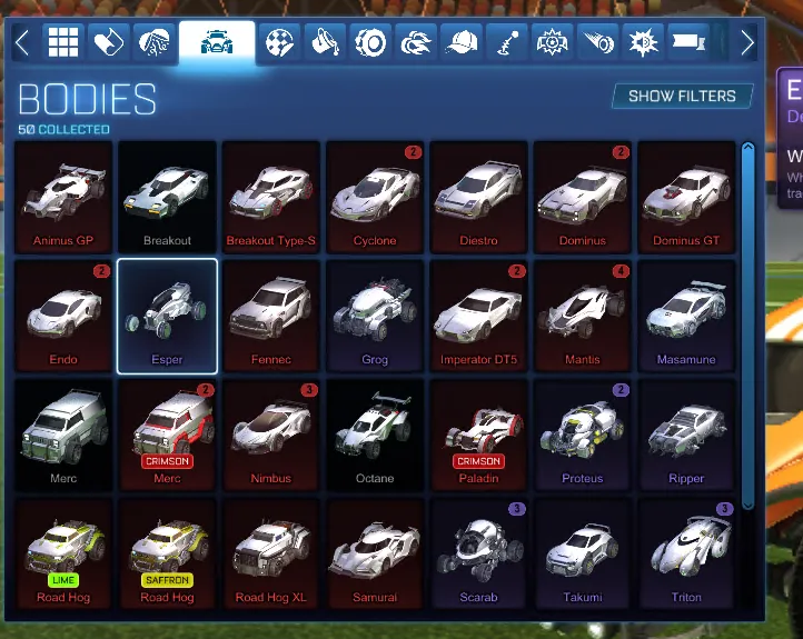 STOCK876 //Fennec 30+ Cars TW Standard Boost Dark Matter (K)