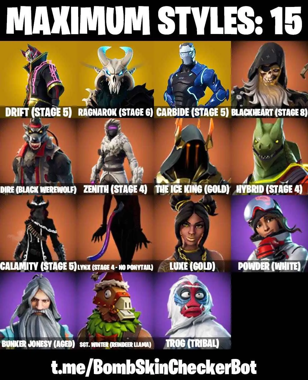 ❤️69 SKINS❤️TAKE THE L❤️MAKO❤️THE REAPER❤️ELITE AGENT❤️OG STW❤️OMEGA❤️WHIPLASH❤️ORANGE JUSTICE❤️ZOEY❤️ROOK❤️DRIFT(STAGE 5)❤️RAGNAROK(STAGE 6)❤️CARBIDE(STAGE 5)❤️NOG OPS❤️RED-NOSED RAIDER❤️SNOWFLAKE❤️RUST BUCEKT❤️CAN PLAY ON PSN❤️XBOX❤️PC❤️NINTENDO❤️MOBILE❤️
