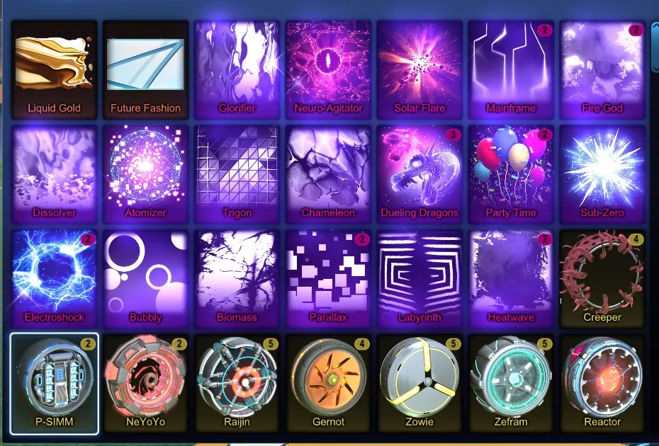 STOCK763 // Fennec, 60+ Cars, 26 Black Markets, Exotic & Import Wheels, Dissolver, Mainframe, Dueling Dragons (K)