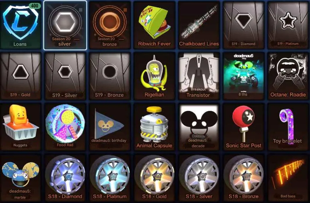 STOCK956 //Fennec Black, Corvette, Azura Set, TI-Breaker Infinite, Deadmau5, Star Wars, T-Stripe Wheels Inventory (K)
