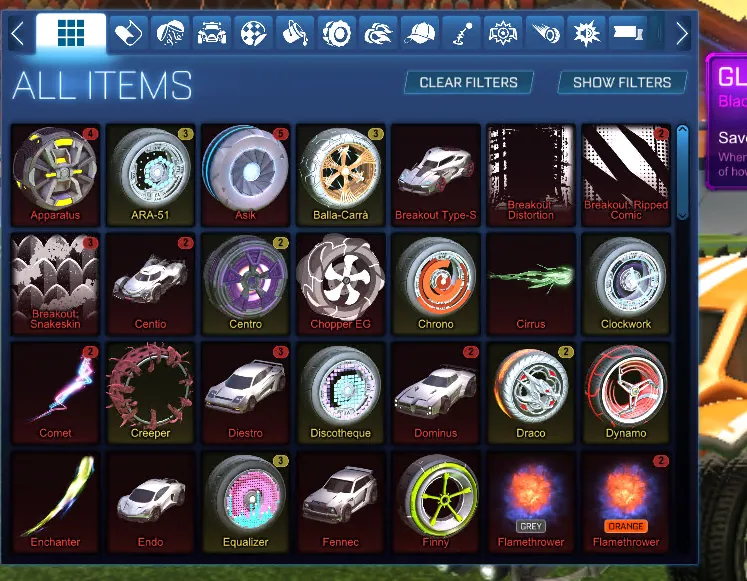 STOCK917 //Fennec Dominus 150+ Imports Exotics BMs Lobo Looper Magma Mantis ZSR Octane (K)