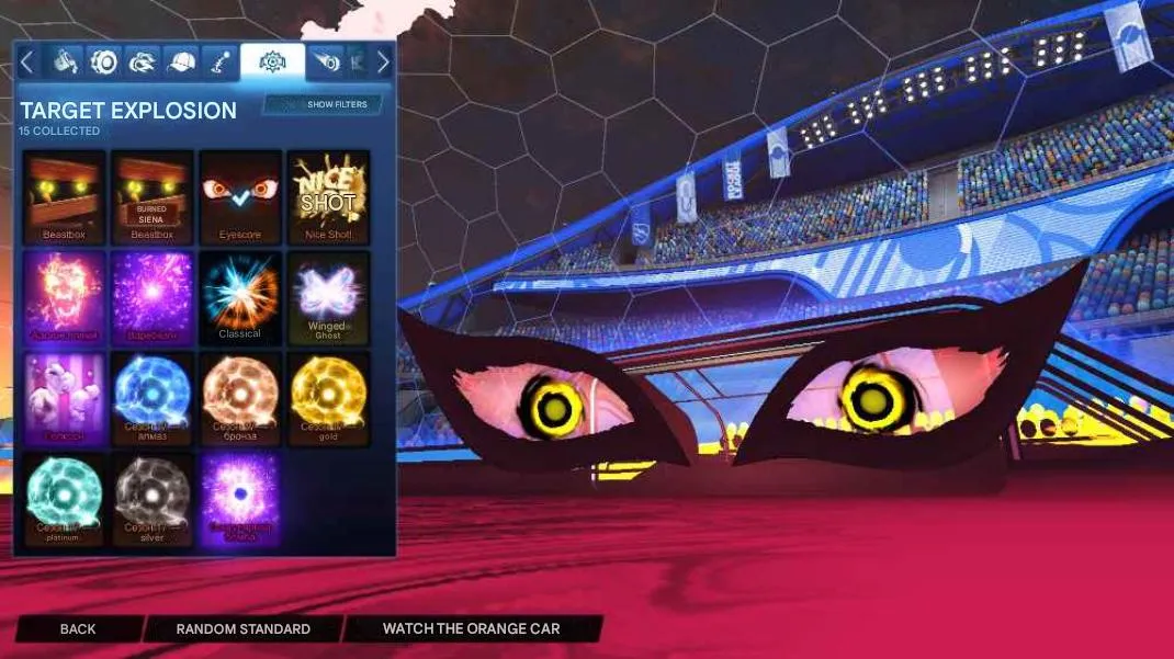 STOCK796 //Full Access Gray Fennec, Titanium White BMW, Octane, 50 Rocket Boosts, 15 Goal Explosions, 23 Decals (K)