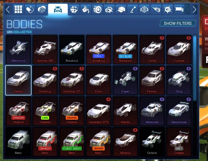 STOCK909 //Fennec/ TW/ Black Standard Boost 40+ BMs Import Rockstrikers (K)