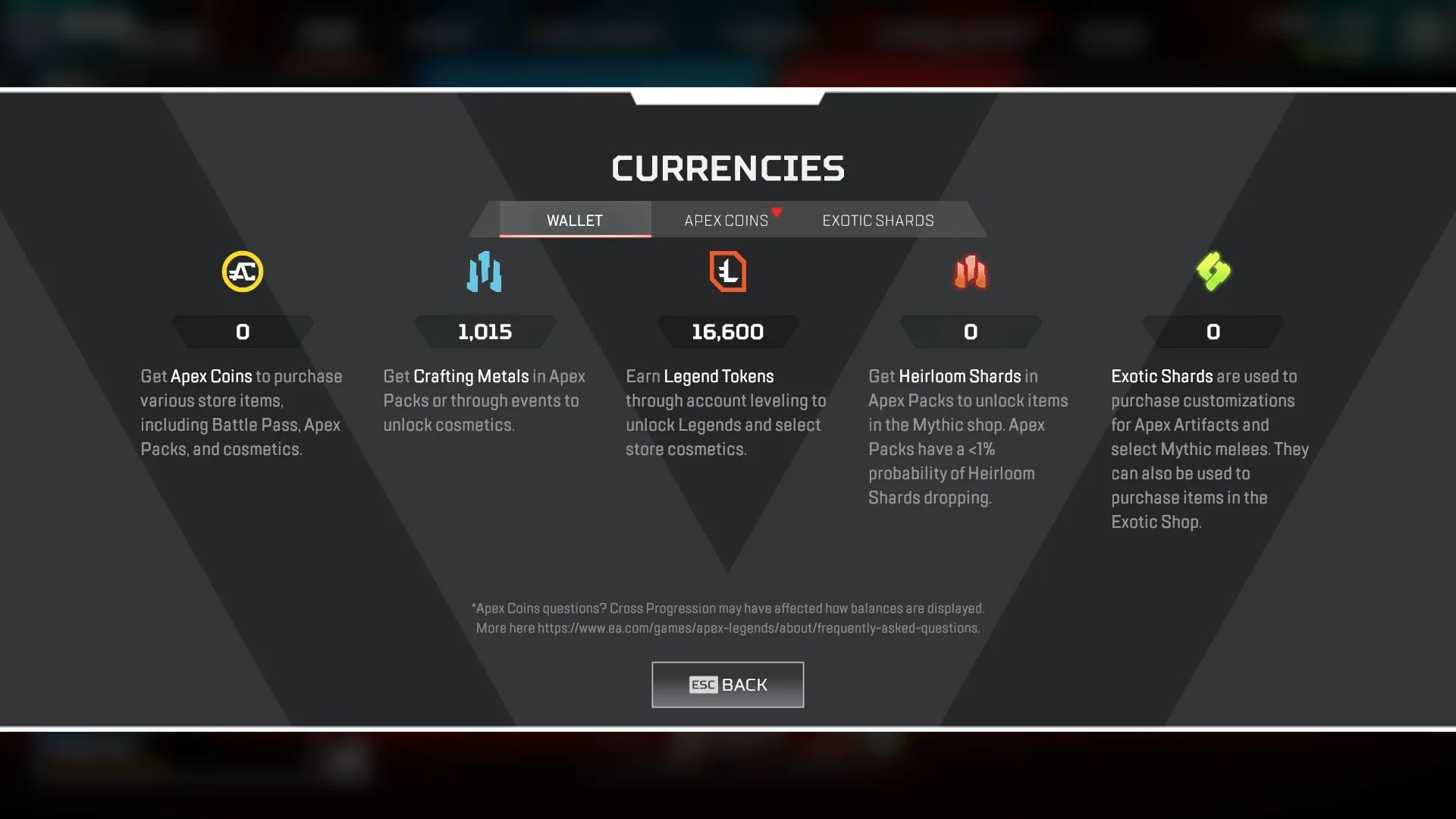 AP587 //Unholy Beast Legendary Skin | Revenant Owned | 16,600 Legend Tokens | 1,015 Crafting Metals | Ranked Ready (K)