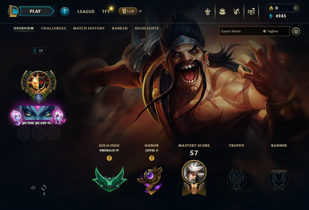 🥇 EMERALD IV EUW 80% WR 🧙 3 skins 🏅 Honor level 4 ⭐VETERAN SELLER