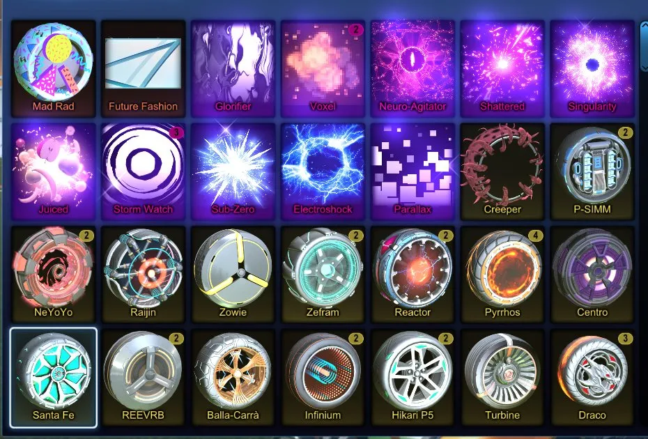 STOCK708 //Stacked Black Markets, Painted Cars, 119 Exotic Drops, Fennec, Octane, Dominus GT, Breakout (K)