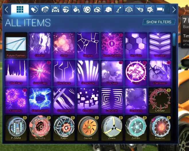 STOCK964 //Fennec Octane Breakout Mantis 200+ Wheels Bodies Boosts Imports Exotics (K)