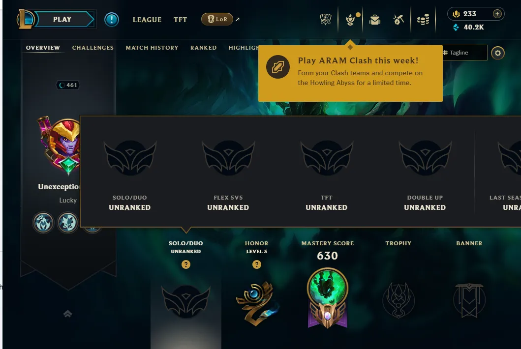 👑(EUW) UNRANKED ( HIGH ELO ) 🚀401 SKIN