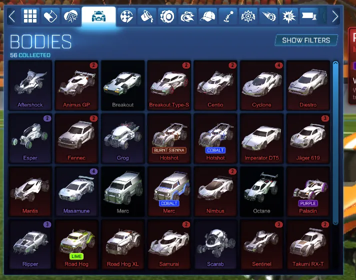 STOCK898 //Fennec Paladin 20+ BMs Anodized Pearl Future Fashion Heatseeker Photon Nemesis Galaxy Zomba (K)