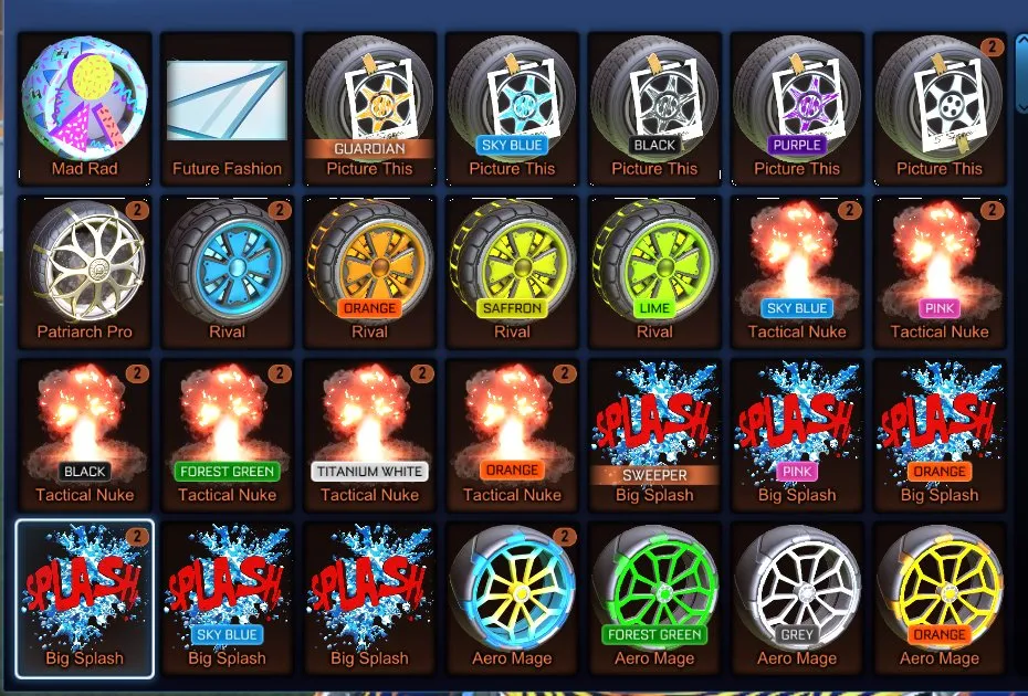 STOCK633 //Titanium White Octane, Fennec, Black & Titanium White Tactical Nuke, Titanium White Apex, 130+ Exotic Drops (K)