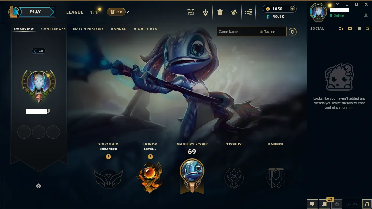 🌎EUW🏆Ranked Ready✅HandMade⭐️1050RP ✅untouchable Loot 🔥Skins +5 ❄️+40K BLue ✅🏆14 Champions Owned✅️Unverified Email🚀instant delivery