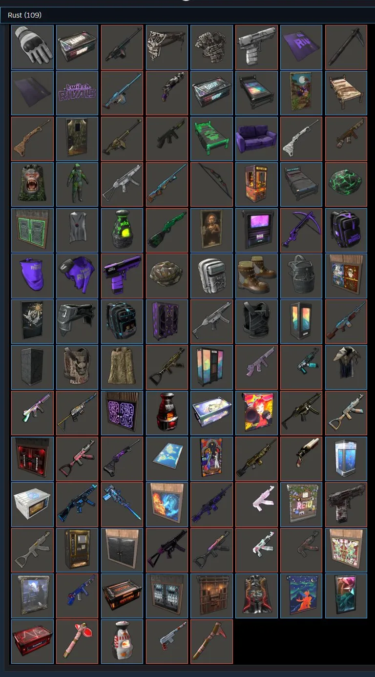 ✧･ﾟ:*✧ 15% OFF ✧･ﾟ:*✧ Heat Up Your Cart Rust - 109 Skins, 10 LVL Steam, 3405 Hours, New Account(#E60674619f) ✧･ﾟ:*✧