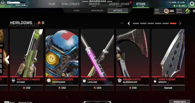 AP571 //Wraith Relic 55 Lvl + 21 Legendary | Hope's Dusk (K)