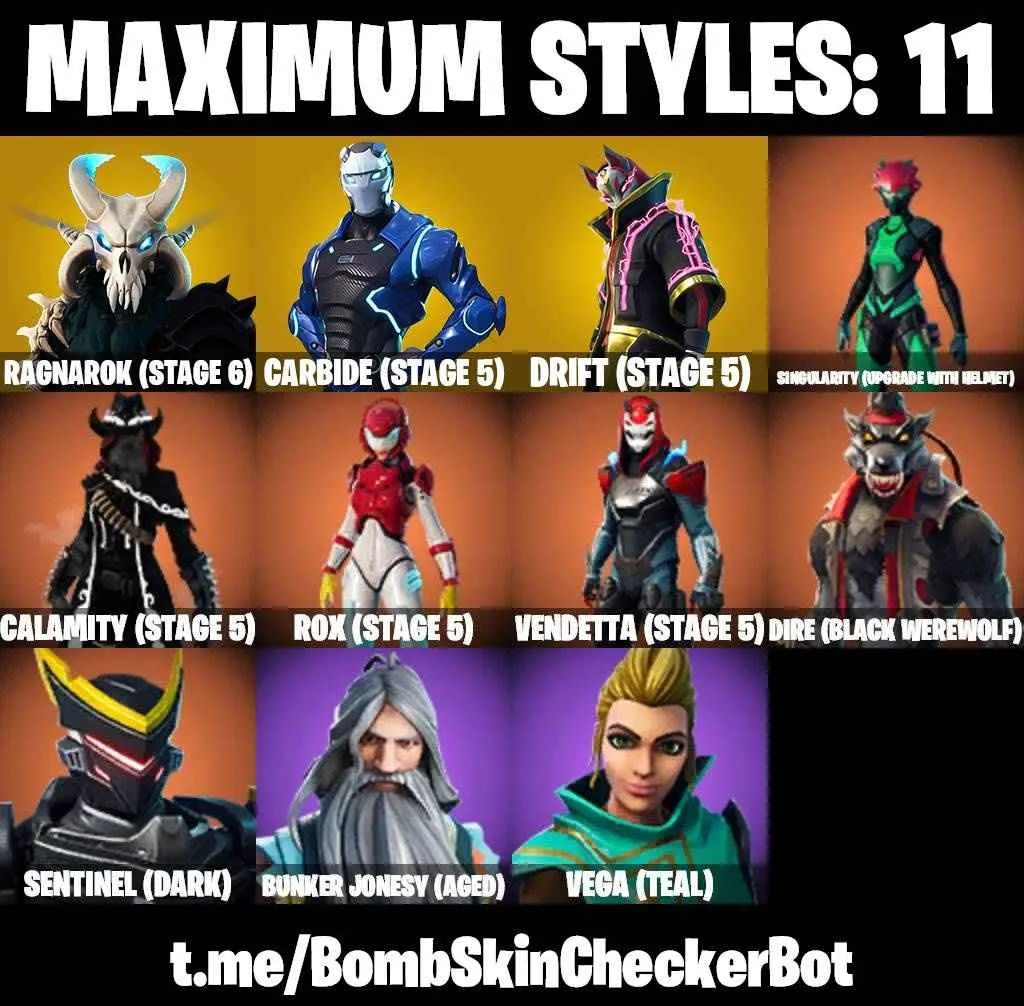 ❤️75 SKINS❤️TAKE THE L❤️THE REAPER❤️ELITE AGENT❤️OMEGA❤️ORANGE JUSTICE❤️SKULL TROOPER❤️RAPSCALLION❤️ZOEY❤️ROOK❤️HOPE❤️DRIFT(STAGE 5)❤️RAGNAROK(STAGE 6)❤️CARBIDE(STAGE 5)❤️MERRY MARAUDER❤️SNOWFLAKE❤️RUST BUCKET❤️ASTROWORLD CYCLONE❤️CAN PLAY ON PSN❤️XBOX❤️PC❤️