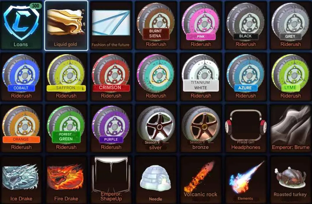 RL987 //Titanium White Spilling Set, TW Peregrine TT, Riderush & I Mod Painted Wheels, Draco Decals, Dominus (K)