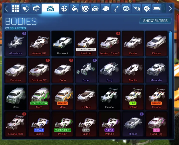 STOCK984 //Endo Dominus Merc Octane 150+ Imports Exotics BM Bodies Wheels Boosts (K)