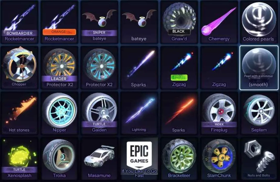 RL995 //Fennec Mainframe Trance Heatwave Rocketmancer Fennec & GC Titles (K)