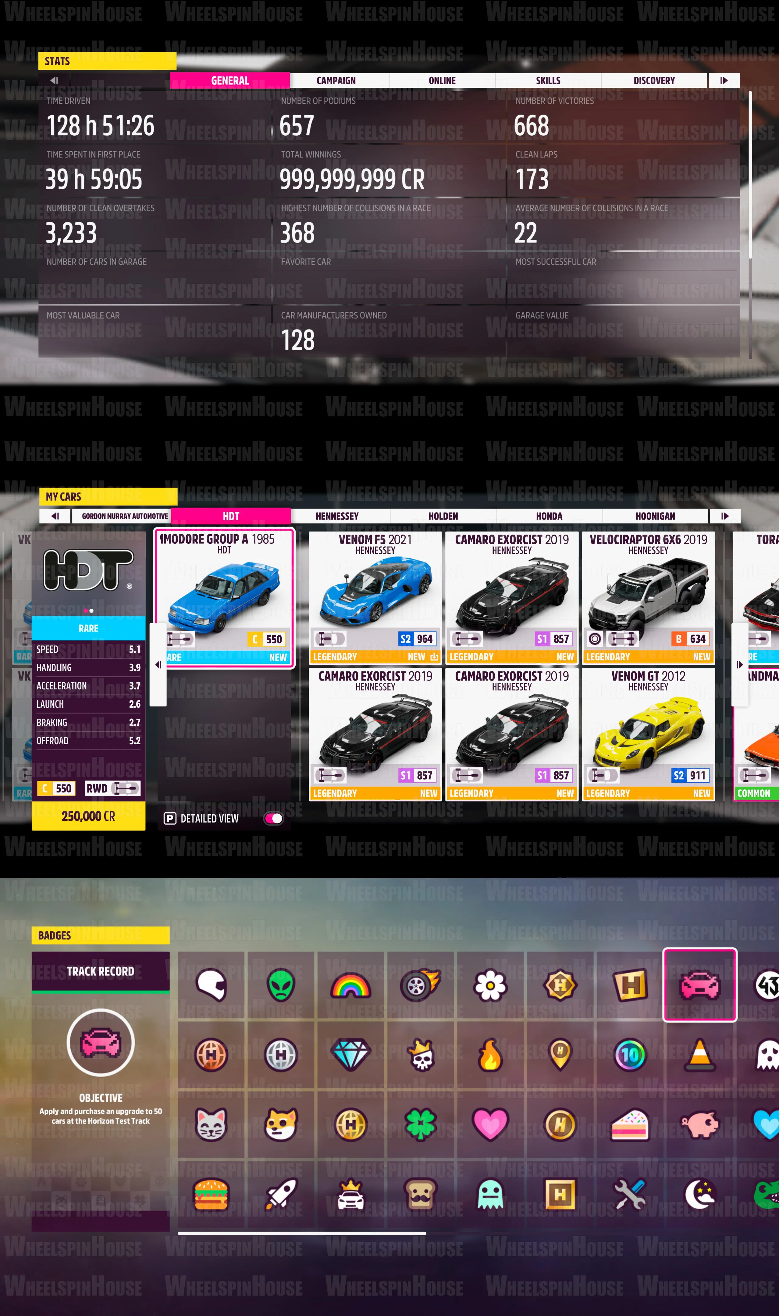 32 SERIES 🚀 100% Progress + All Cars + All Rare Cars 3x + 999M: CR & SWS & WS & Car Mastery Points & Forzathon 👑 Online ❌ No Ban ✔️ Full Access 🎮 PC & XBOX