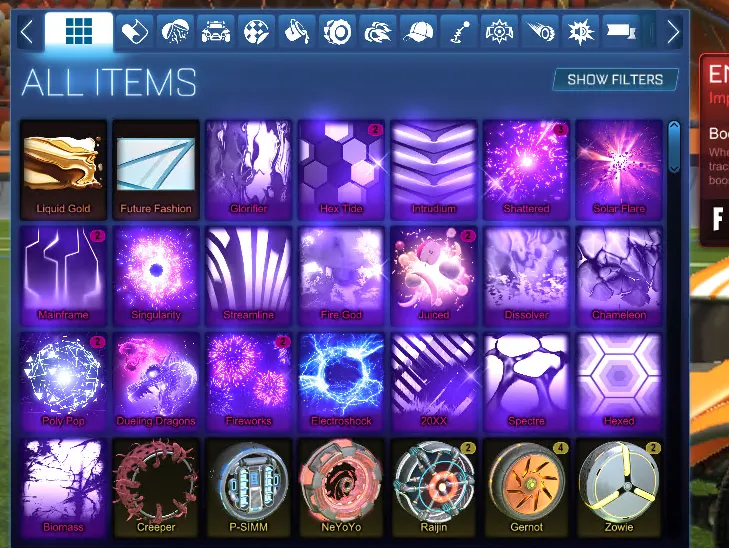 STOCK974 //Imperator DT5 Dominus GT Octane ZSR FSL Tachyon Dark Matter Hyperion Octane GG Breakout (K)