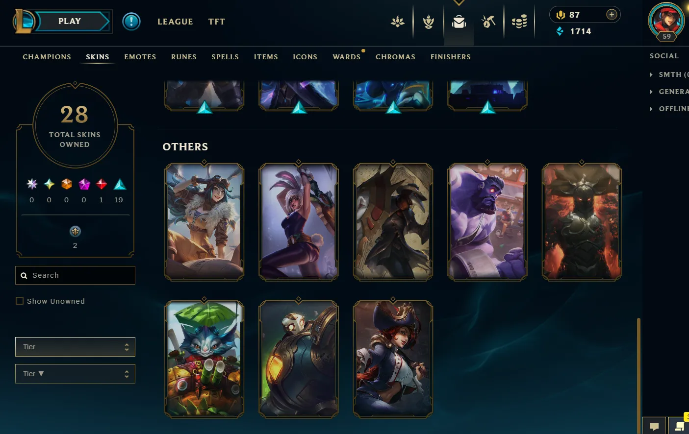 🏆 Mena  League of legends + Eu Valorant Account ✨Amazing skins  🔥 High Level⌛27 Agent + 57 Champ 🏆 28 skin in Leag + 15 skin in valo  🚀 Full Recovery Info ✅