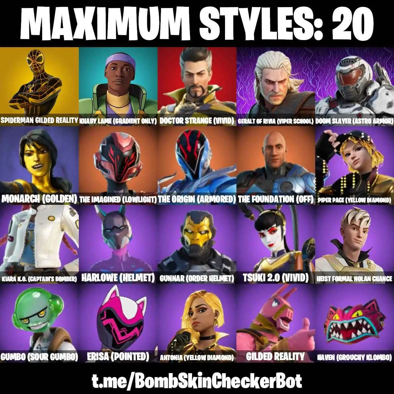 ❤️68 SKINS❤️CHUN-LI❤️GILDED SPIDER-MAN❤️MANDALORIAN❤️AHSOKA TANO❤️LAUGH IT UP❤️STAR WAND❤️DUMMY❤️TSUKI 2.0(MAX)❤️HELSIE❤️AURA❤️HOPE❤️THE FOUNDATION(MAX)❤️ERISA❤️GUMBO(MAX)❤️ICE BREAKER❤️CAN PLAY ON PSN❤️XBOX❤️PC❤️NINTENDO❤️MOBILE❤️600 VBUCKS❤️