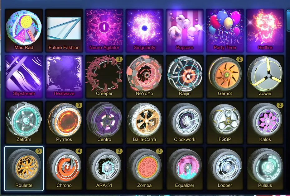 STOCK681 //TW Octane Fennec 130+ Exotic Drops Painted Cars Black Markets (K)