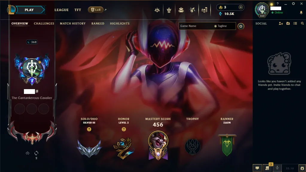 🏆 EUNE New Season⌛ Silver 3 🚀  level 386⌛Full Champ 💯+134 SKIN  ❤️ Recovery Info ✅ 