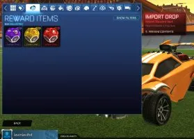 STOCK807 //Purple, Yellow and Red Reward Drops Collection (K)