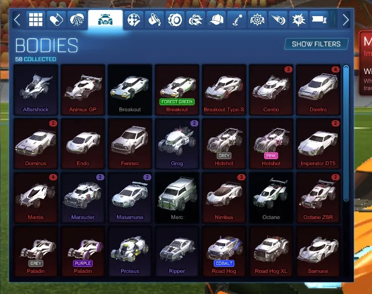 STOCK730 //Fennec Endo Dominus Draco Fire God Bubbly Dissolver Mainframe Pyrrhos Pulsus Looper Magic (K)