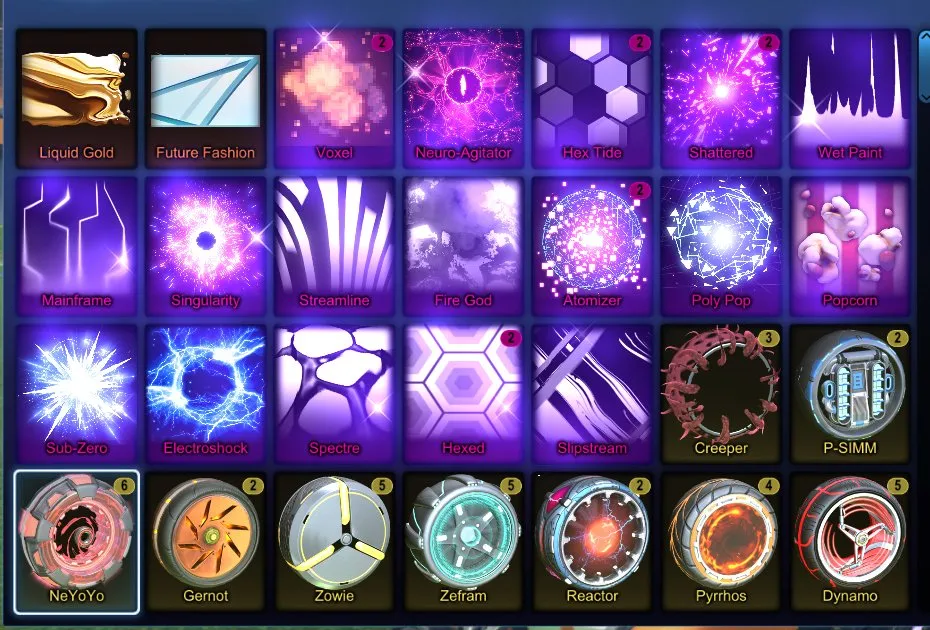 STOCK782 //Fennec, Titanium White Paladin & Breakout, 35+ Cars, 20+ Black Markets, Anodized Pearl, Reaper, NeYoYo (K)