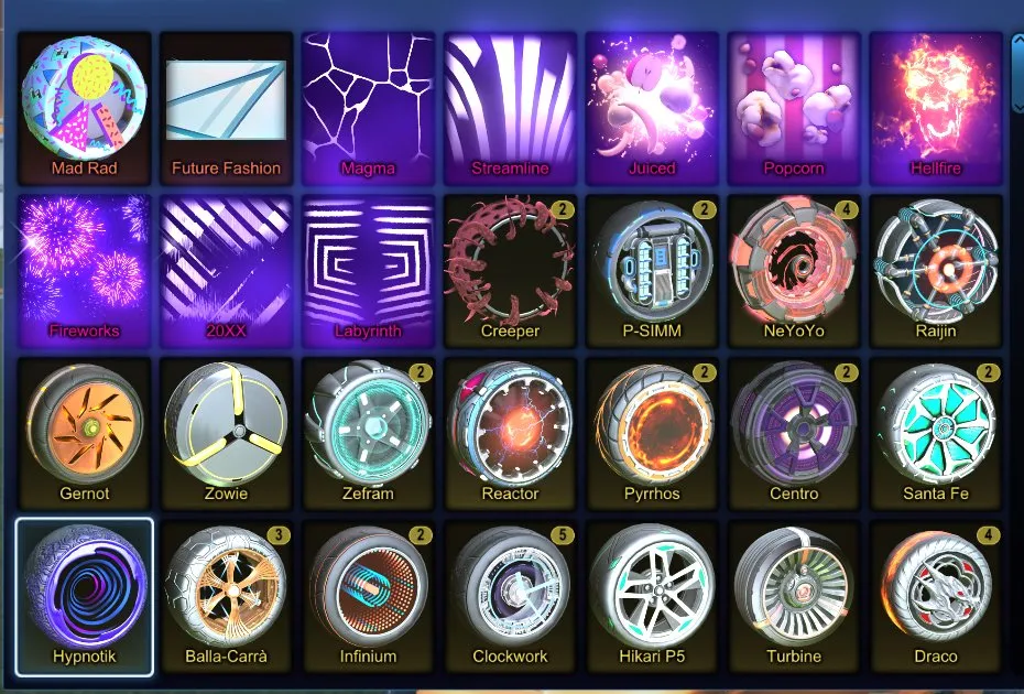 STOCK630 //Fennec, Titanium White Standard Boost, 130+ Exotic Drops, Painted Cars and Decals (K)