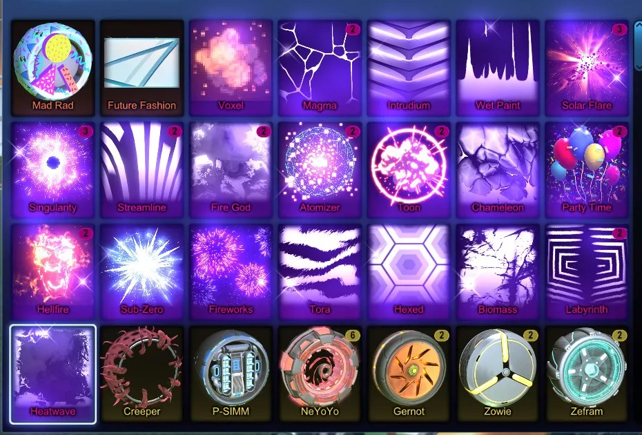 STOCK710 //ACC with Dominus, Imperator, Endo, 30 BM's, Heatwave, Fire God, Hellfire, Sub-Zero, Singularity, Streamline (K)