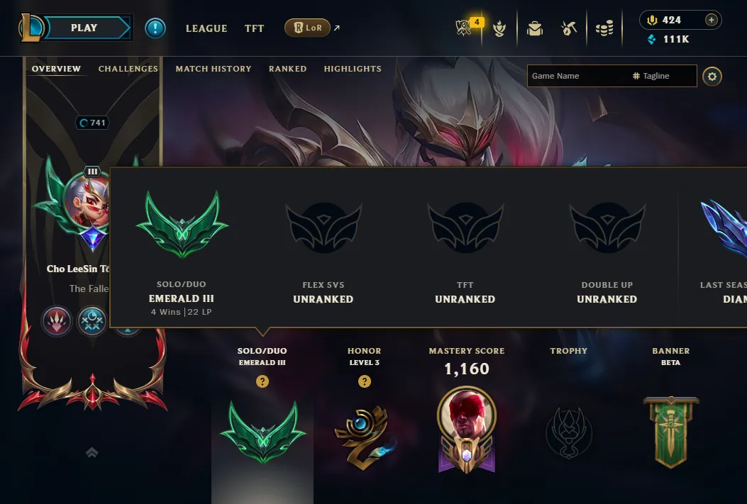 👑(EUW) EMERLAD III (80% WR, SUPER HIGH ELO) 🚀803 SKIN