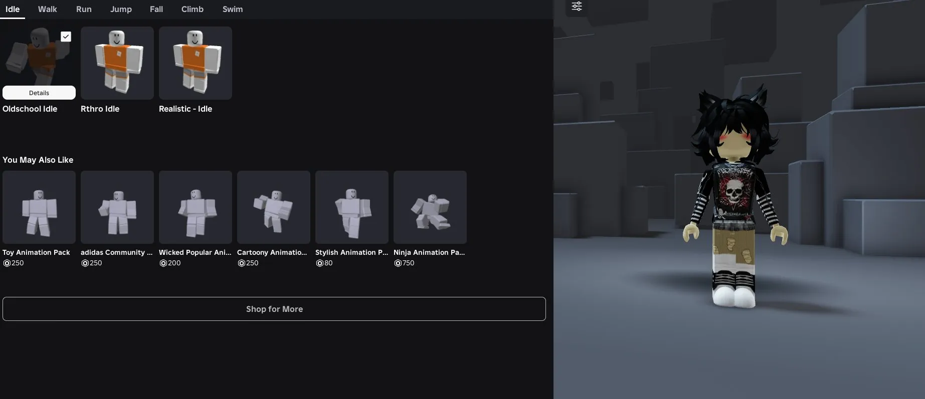 RBL2744 // 3,154 R$ Inventory Value | 111 Offsale Items | Girl Outfit Avatar (K)