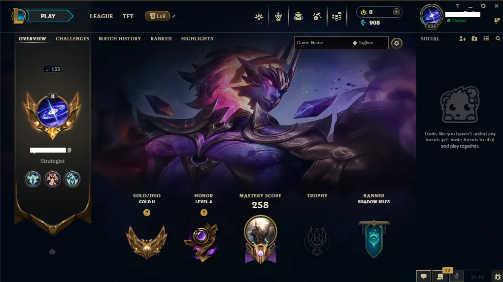 🏆 EUNE New Season⌛ Gold 2 🚀  level 133⌛122 Champ 💯 60 SKIN 🚀 Blue Essence 🏆 Recovery Info ✅ 