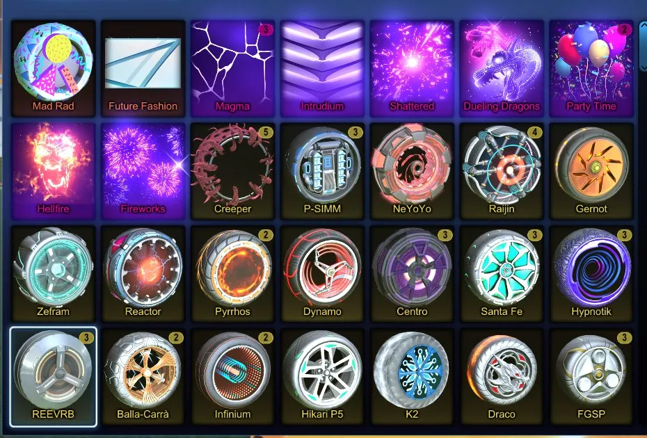 STOCK655 //TW Octane, Fennec, Anodized Pearl, Dueling Dragons, Hellfire, Fireworks, Creeper, Draco, Infinium, Hypnotik (K)