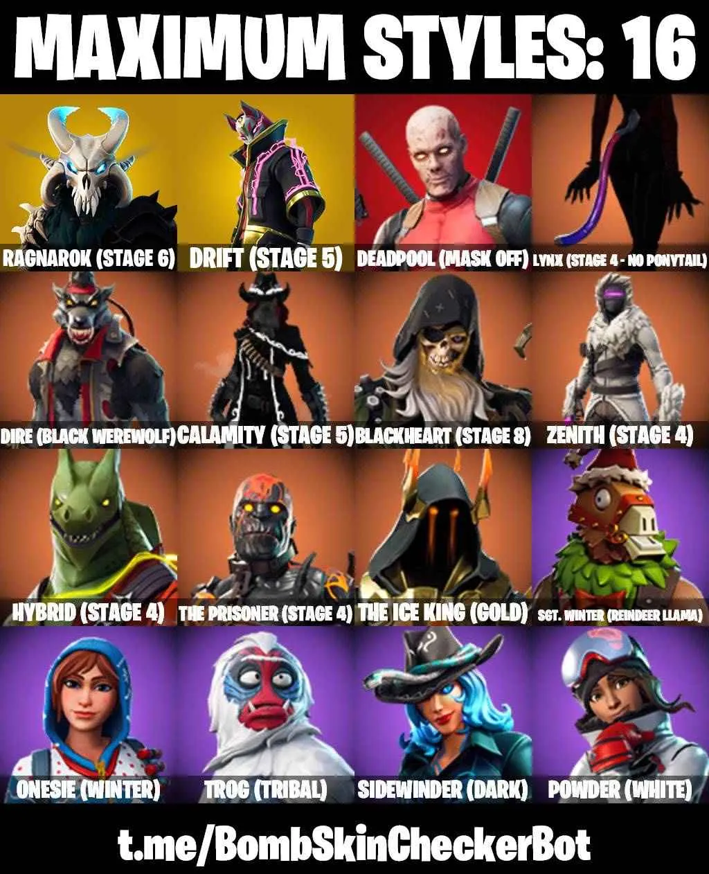 ❤️66 SKINS❤️GALAXY❤️MAYA❤️ROOK❤️ONESIE(MAX)❤️AGENT PEELY❤️DRIFT(STAGE 5)❤️RAGNAROK(STAGE 6)❤️LYNX(STAGE 4)❤️CALAMITY(STAGE 5)❤️MARKED MARAUDER❤️SCARLET DEFENDER❤️ASTROWORLD CYCLONE❤️PEPPERMINT PICK❤️TAKE THE ELF❤️CAN PLAY ON PSN❤️XBOX❤️PC❤️NINTENDO❤️MOBILE❤️