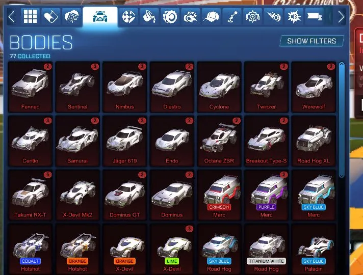 STOCK639 //Fennec, Fire God, Dueling Dragons, 70+ Cars, 200+ Drops (K)